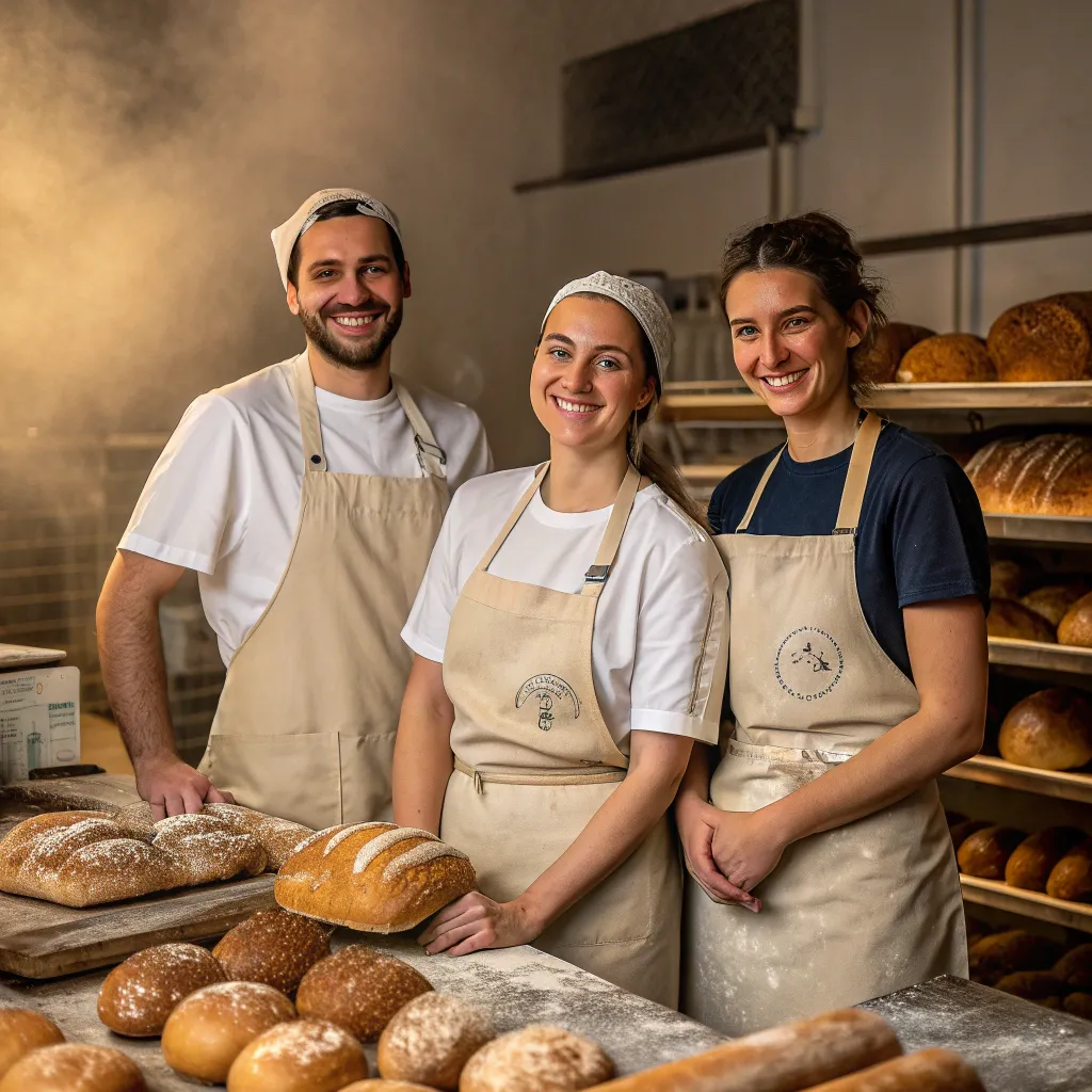 SYRENVALIS dedicated bakers group photo